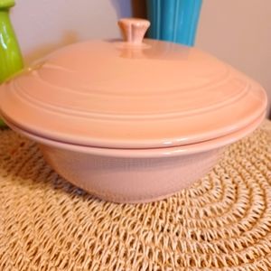 Fiesta retired Apricot Casserole with Lid